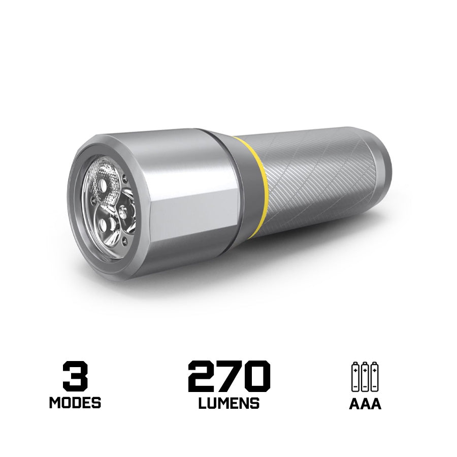 Energizer Vision Metal Light 270 Lumens (3AAA) Бат бөх металл гар чийдэн (3ш ААА)