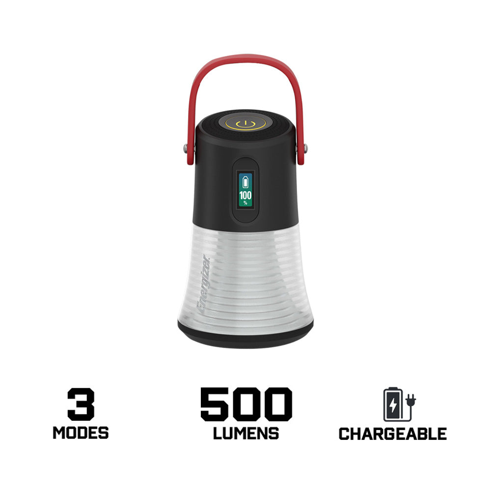 Energizer Rechargeable Lantern 500 Lumens Цэнэглэдэг, хянах дэлгэцтэй дэнлүү