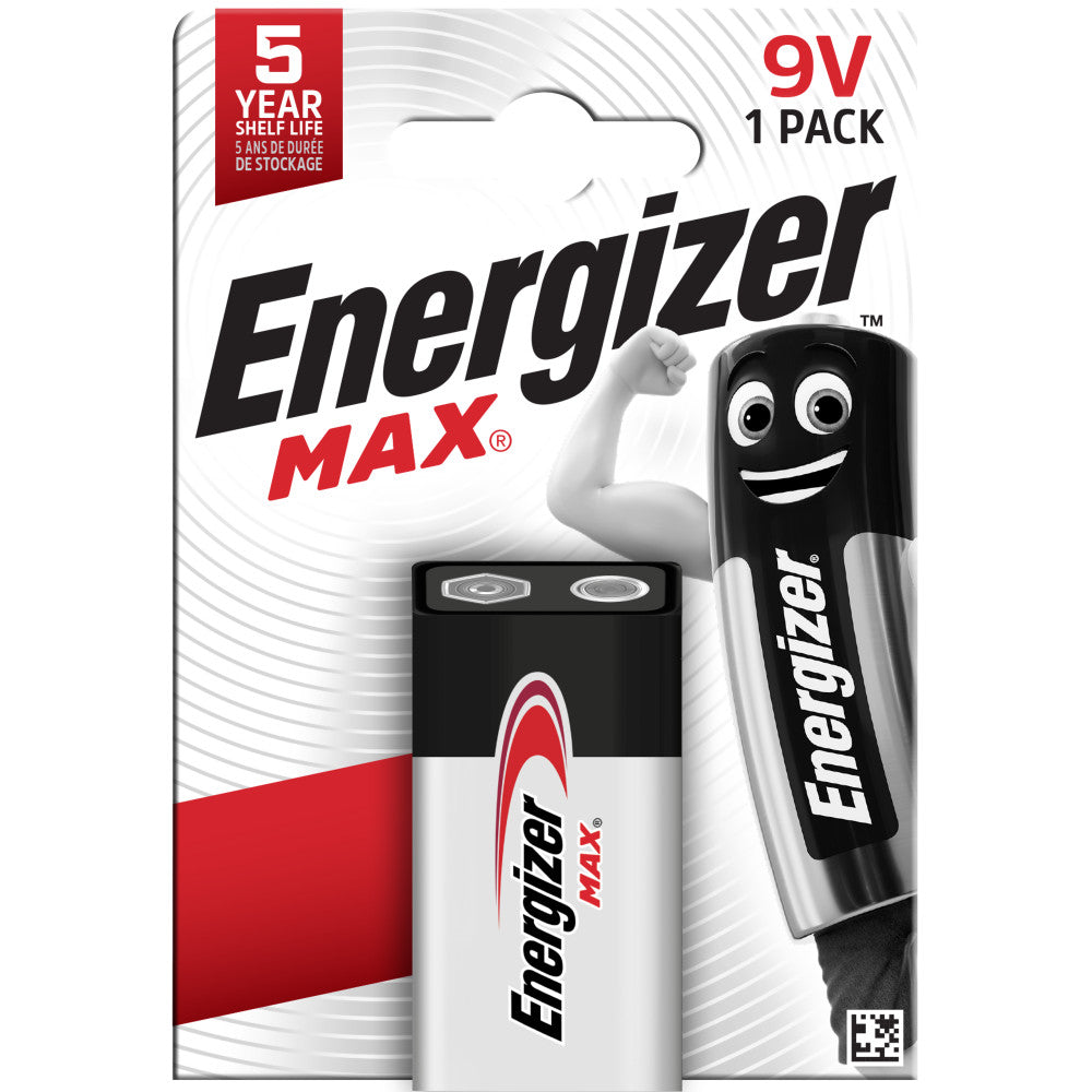 Energizer 9V Max /1ea/ 9 Вольт Макс зай /1ш/