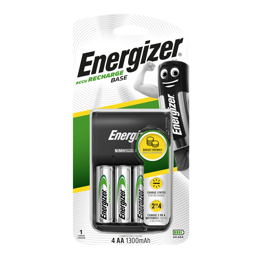 Energizer Base Charger USB + 4AA (1300mAh) ) Зай цэнэглэгч + 4ш АА (1300mAh)