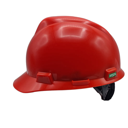 MSA V-Gard Red Helmet Энгийн Ви-Гард улаан каск