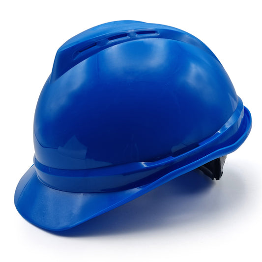 MSA V-Gard 500 Blue Helmet Агааржуулагчтай цэнхэр Каск