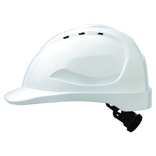 PRO CHOICE V9 Vented Hard Hat with Ratchet Harness - White 9 салхивчтай, эргүүлдэг чангалагчтай цагаан каск