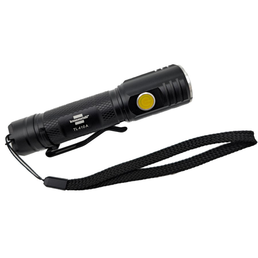 Rechargeable Torch LED LuxPremium 410 A/Flashligh "TL410A IP44" гар чийдэн, 400лм-тэй, +батарей USB