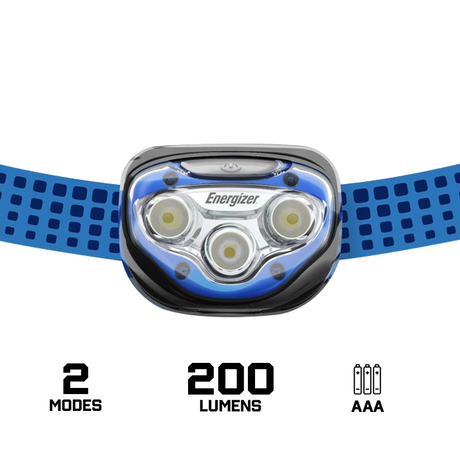 Energizer Vision Headlamp 200 Lumens Тод тусгалтай толгойн гэрэл