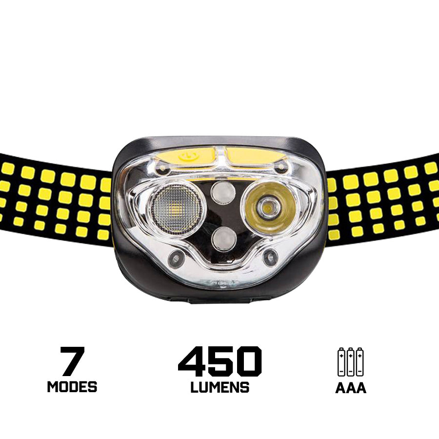 Energizer Vision Ultra Headlamp 450 Lumens Сайжруулсан маш тод тусгалтай толгойн гэрэл