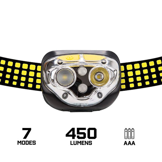 Energizer Vision Ultra Headlamp 450 Lumens Сайжруулсан маш тод тусгалтай толгойн гэрэл