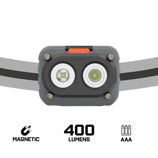 Energizer Hard Case Pro Magnet Headlamp 400 Lumens Соронзтой толгойн гэрэл