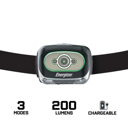 Energizer VALUE RECH 200 Headlight Цэнэглэдэг толгойн гэрэл