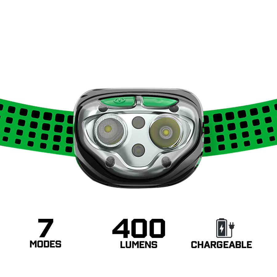 Energizer Vision Ultra Rechargeable Headlamp 400 Lumens Тод тусгалтай цэнэглэдэг толгойн гэрэл