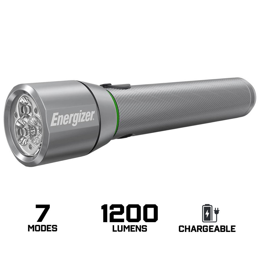 Energizer Recharge Metal Light 1200 Lumens Металл хийцтэй, цэнэглэдэг гар чийдэн