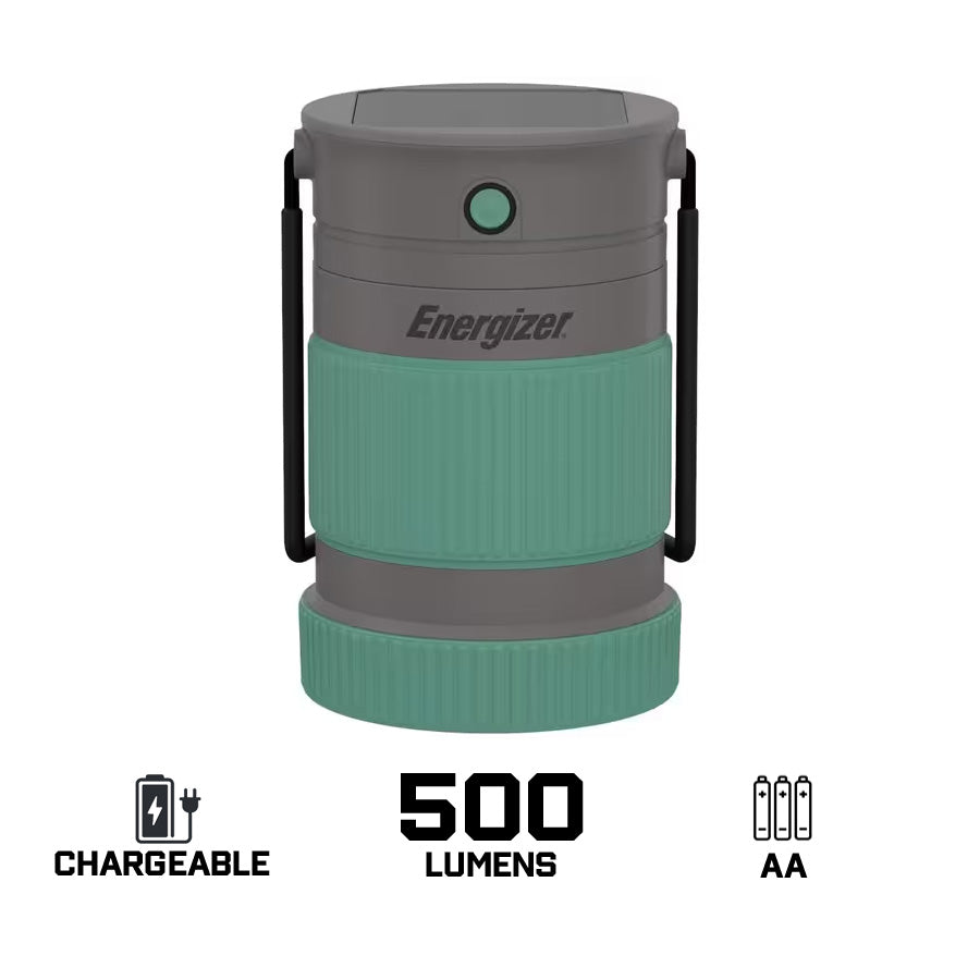 Energizer Hybrid Solar Lantern 500 Lumens (3 АА) Нарны гэрэл, тог, зайгаар ажилладаг дэнлүү (3ш АА)