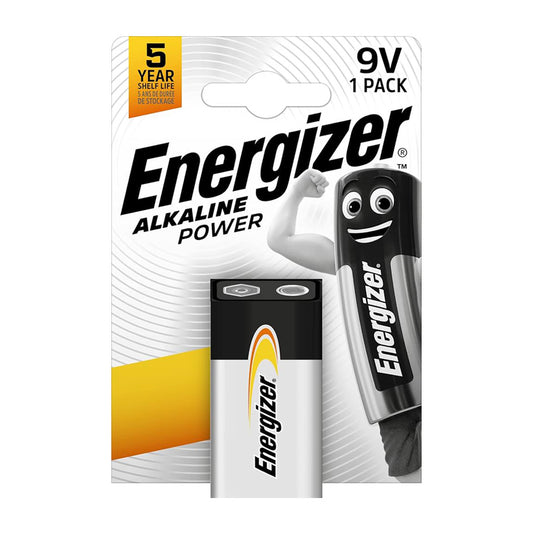 Energizer 9V Alkaline Power /1ea/ 9 Вольт зай /1ш
