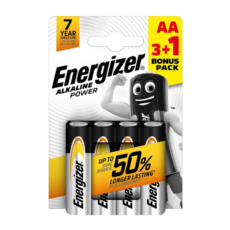 Energizer AA Alkaline Power /3ea+1ea/ АА Стандарт хуруу зай /3ш+1ш/