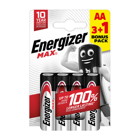 Energizer AA Max /3ea+1ea/ АА Макс стандарт хуруу зай /3ш+1ш/