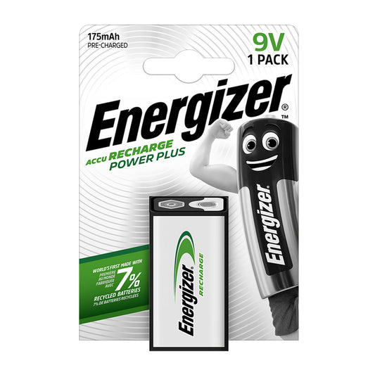 Energizer 9V Recharge Power Plus /2ea/ 9 Вольт Цэнэглэдэг зай