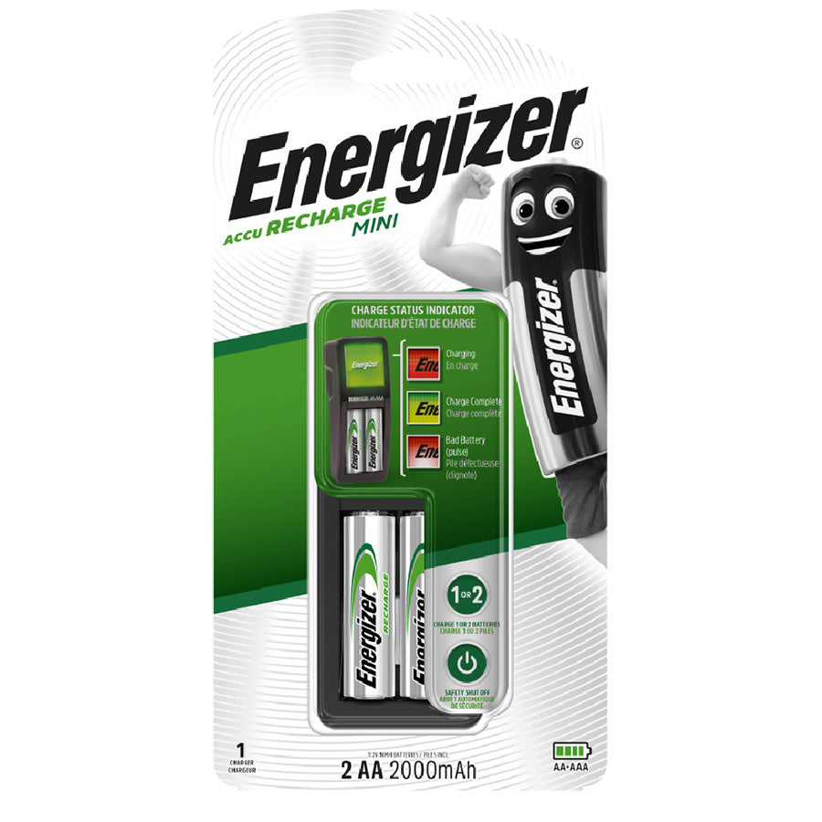 Energizer Mini Charger BP + 2AA (2000mAh) Мини зай цэнэглэгч +2ш АА (2000Ампер)