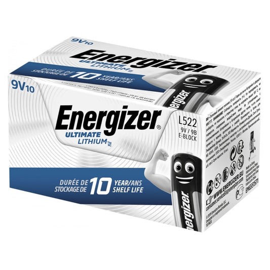 Energizer 9V Industrial Ultimate Lithium /10ea/ 9 Вольт Дэлхийн хамгийн удаан цэнэг барьдаг зай