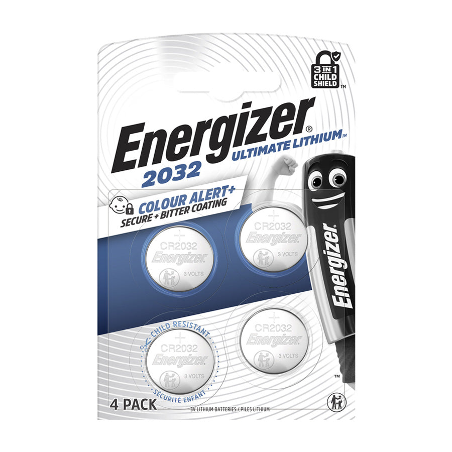 Energizer CR2032 Ultimate Lithium /4ea/ CR2032 Хамгийн удаан цэнэг барьдаг товчин зай /4ш/