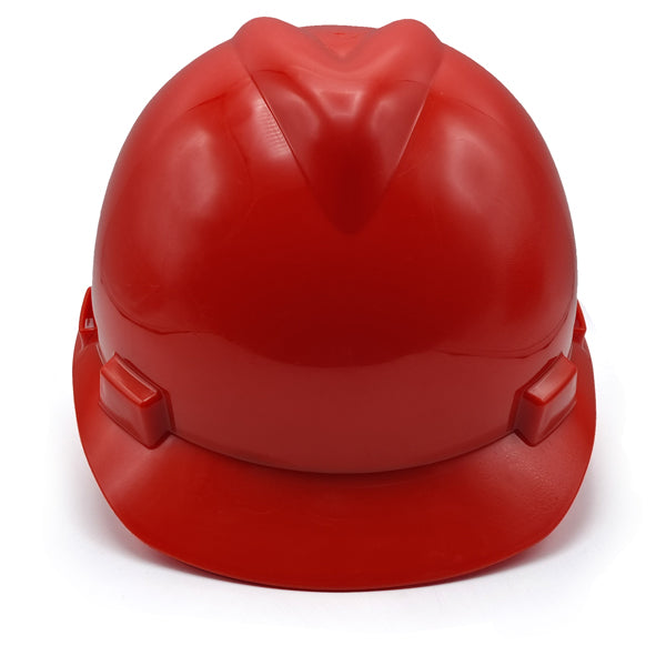MSA V-Gard Red Helmet Энгийн Ви-Гард улаан каск