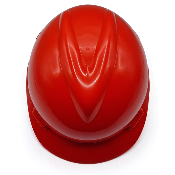 MSA V-Gard Red Helmet Энгийн Ви-Гард улаан каск