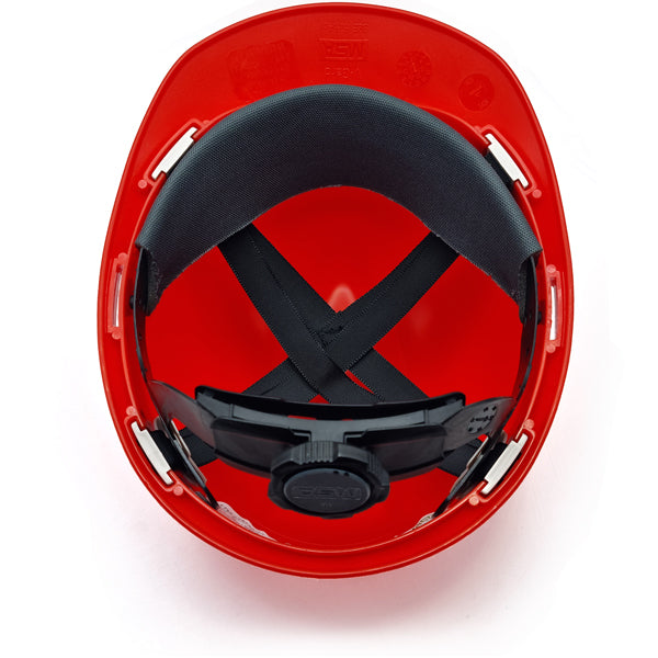 MSA V-Gard Red Helmet Энгийн Ви-Гард улаан каск