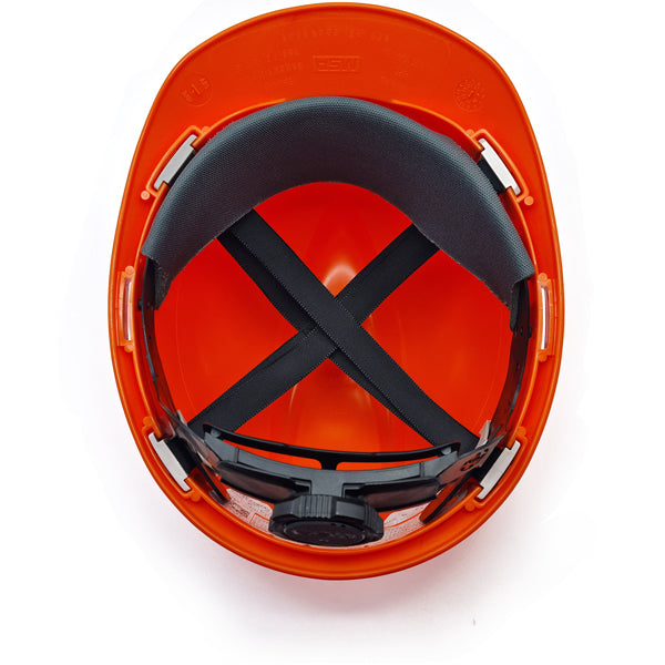 MSA V-Gard Orange Helmet Энгийн Ви-Гард улбар шар каск
