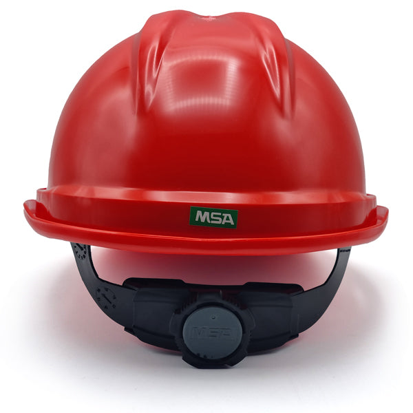 MSA V-Gard 500 Red Helmet Агааржуулагчтай улаан каск