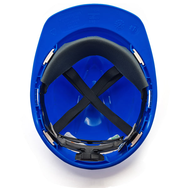 MSA V-Gard 500 Blue Helmet Агааржуулагчтай цэнхэр Каск