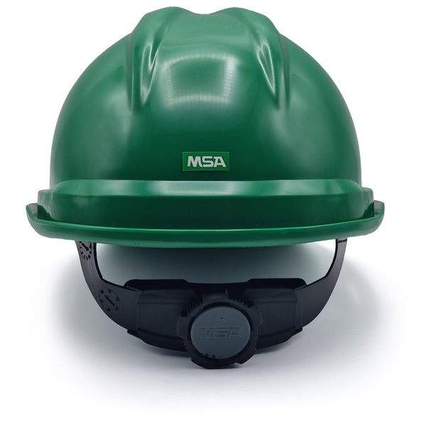 MSA V-Gard 500 Green Helmet Агааржуулагчтай ногоон каск