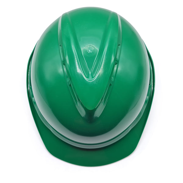 MSA V-Gard 500 Green Helmet Агааржуулагчтай ногоон каск