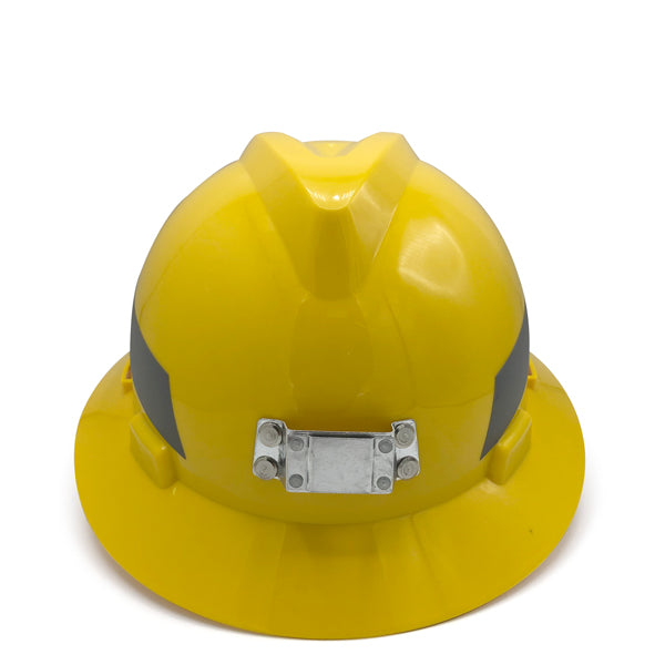 MSA Yellow Mining Helmet With Reflect &Light Mount Цацруулагчтай уурхайн шар каск