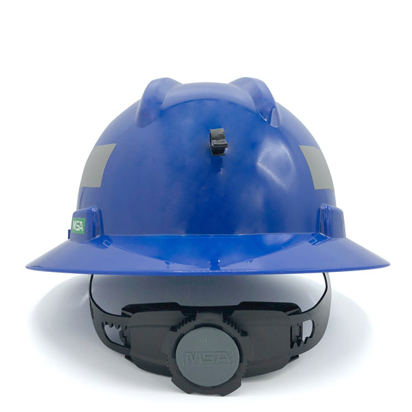 MSA Blue Mining Helmet With Light Mount Уурхайн цэнхэр каск