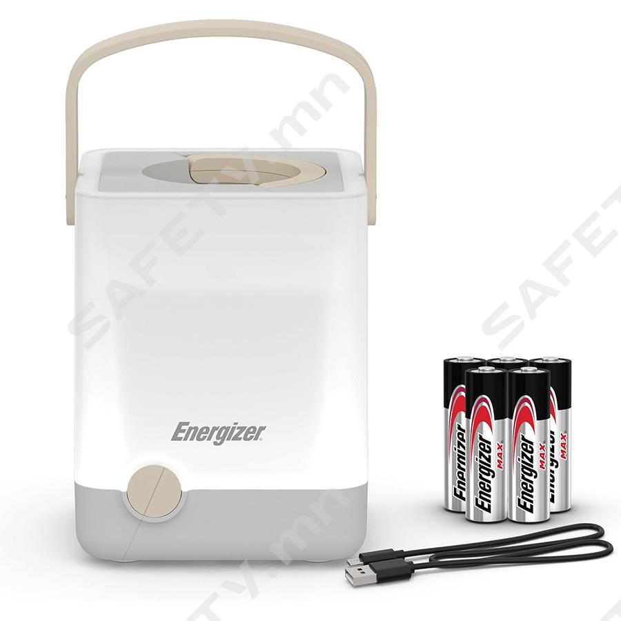 Energizer Power Bank & Storage Lantern Зөөврийн цэнэглэгч, агуулах сав болдог дэнлүү