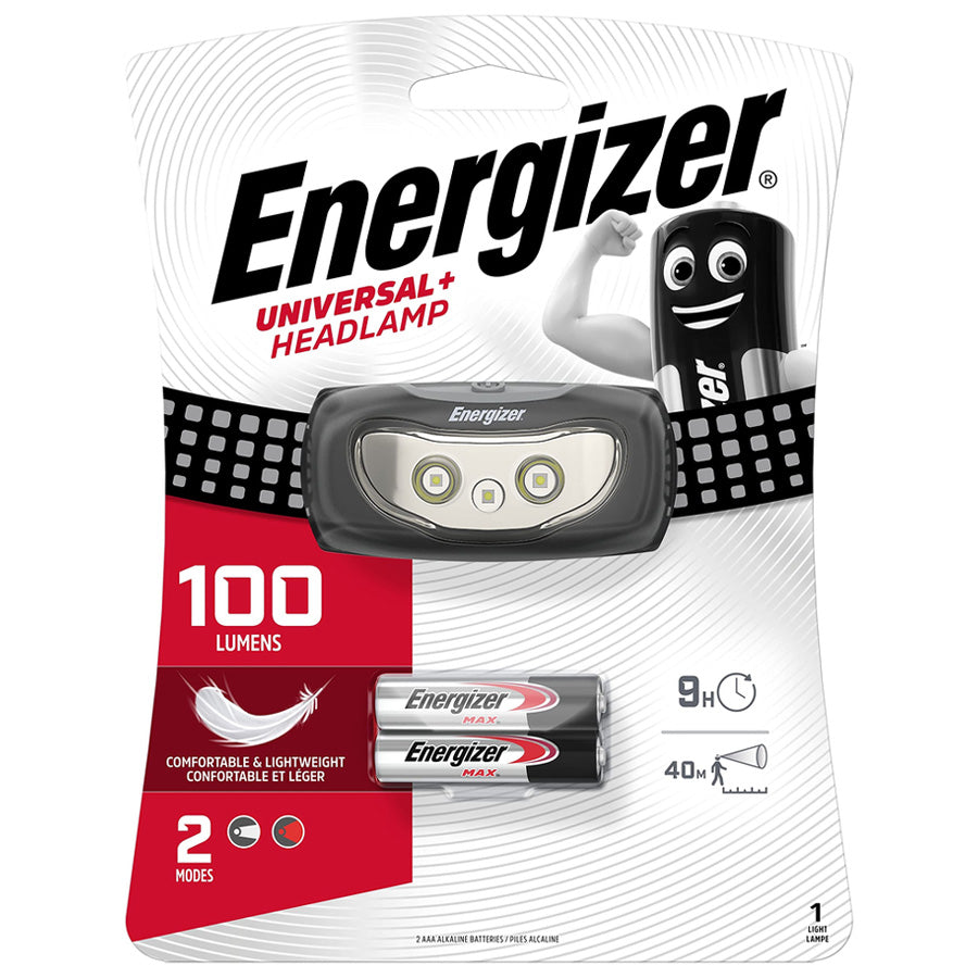 Energizer Universal+ Headlamp 100 Lumens Юниверсал толгойн гэрэл