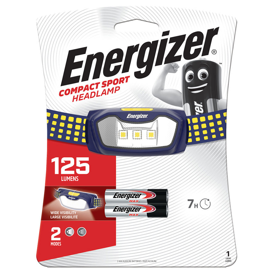 Energizer Compact Sport Headlamp 125 Lumens Спорт толгойн гэрэл