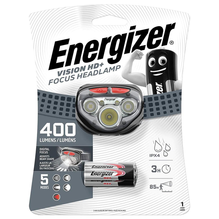Energizer Vision HD+Focus Headlamp 400 Lumens Фокус маш тод тусгалтай толгойн гэрэл
