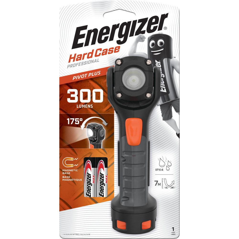 Energizer Hard Case PRO Pivot Light (2AA) Бат бөх гэртэй, эргэдэг гар чийдэн (2ш АА)