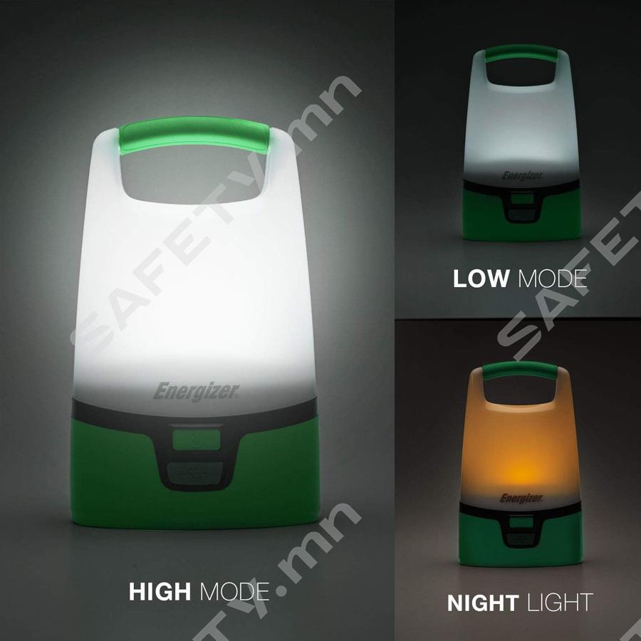 Energizer LED Area Light with Power Bank 1200 Lumens Зөөврийн цэнэглэгчтэй орчнийг гэрэлтүүлдэг гэрэл