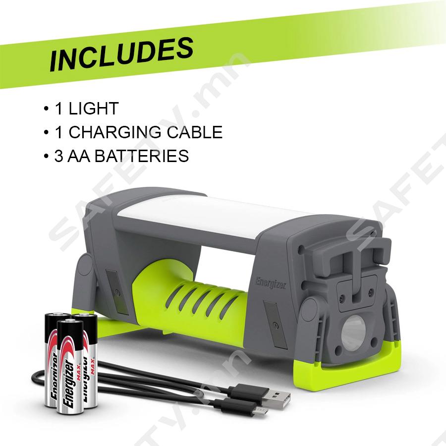 Energizer Pro Series Work Light (Hybrid) Зайгаар болон цэнэглэж ажилладаг ажлын гэрэл
