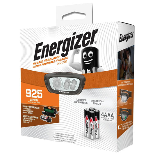 Energizer HDL90 Headlamp 925 Lumens (Hybrid) Маш тод тусгалтай толгойн гэрэл