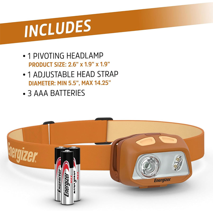 Energizer HDL40 Headlamp 500 Lumens Тод тусгалтай толгойн гэрэл