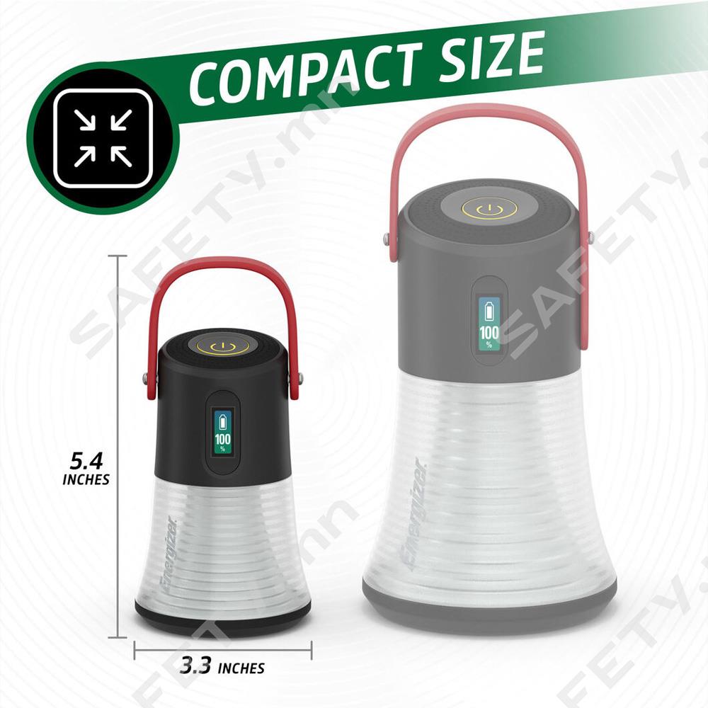 Energizer Rechargeable Lantern 500 Lumens Цэнэглэдэг, хянах дэлгэцтэй дэнлүү