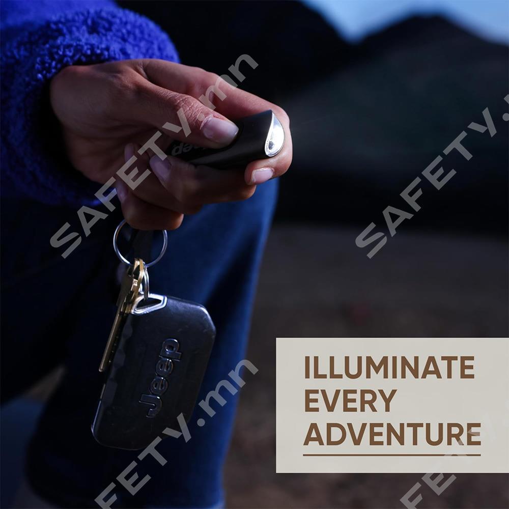 Energizer Jeep LED Keychain Light Jeep мэдрэгчтэй түлхүүрийн гэрэл